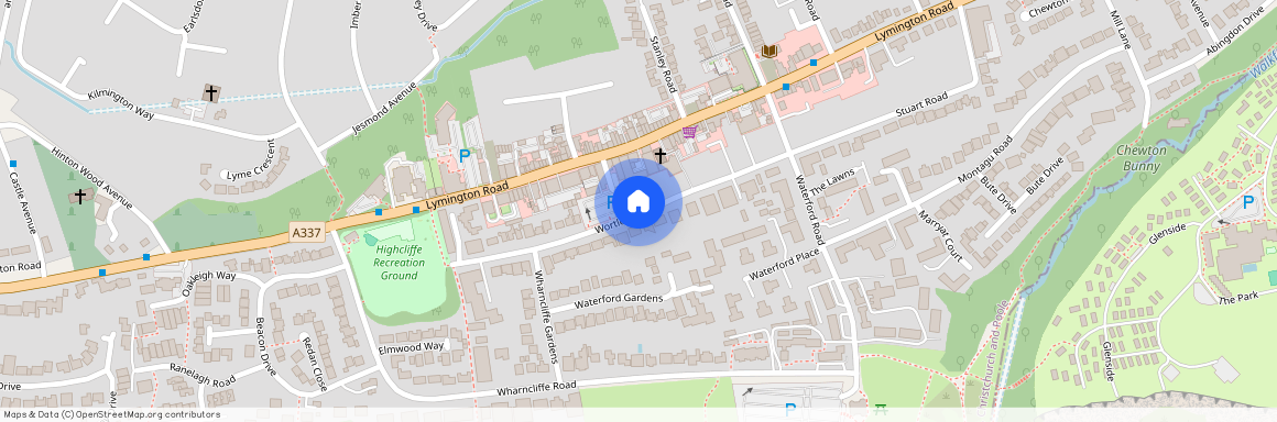 Wortley Road, Highcliffe, Christchurch, Dorset, BH23