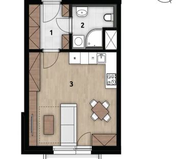 Pronájem bytu 1+kk/PS, 36 m - Photo 6