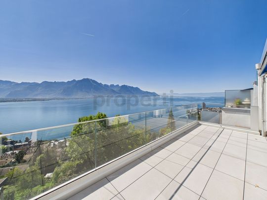 Appartement meublé de 3.5 pièces à Territet - Photo 1