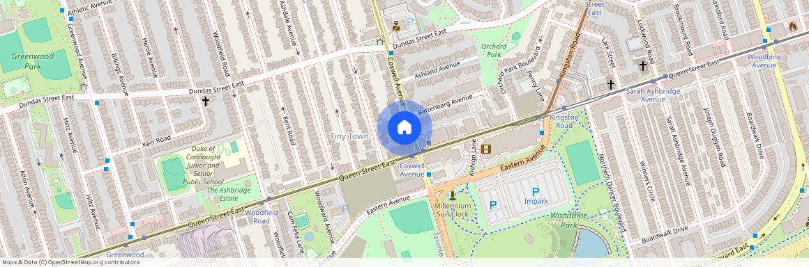 10 Coxwell Avenue Unit# Unit 1, Toronto