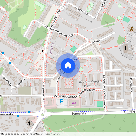 ul. gen. Marii Wittekówny, Oksywie, Gdynia, pomorskie