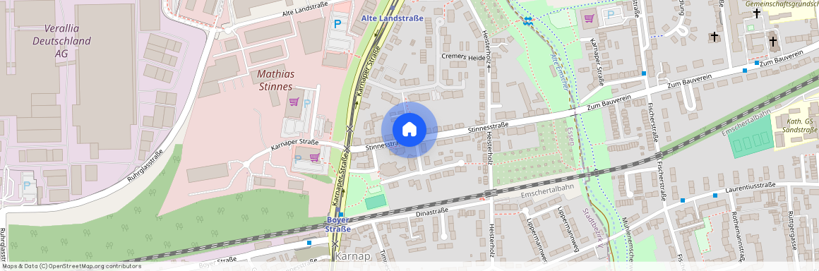 Stinnesstr. 15, 45329 Essen OT Karnap