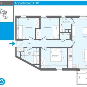 Appartement te huur - Photo 2