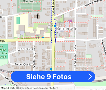 Bemerode, 1 Zimmer Apartment mit Balkon und Aussicht, soeben sanier... - Foto 1