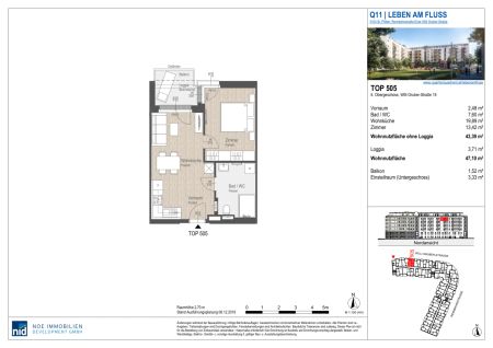 Q11 - Ein Ort zum Wohlfühlen: Helle 2-Zimmer-Wohnung mit bester Anbindung - Foto 3