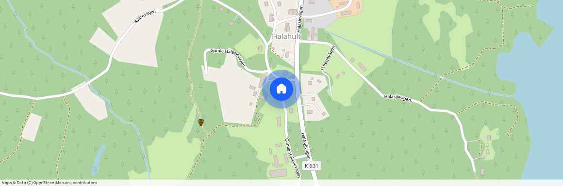 Gamla Halasjövägen, Trensum