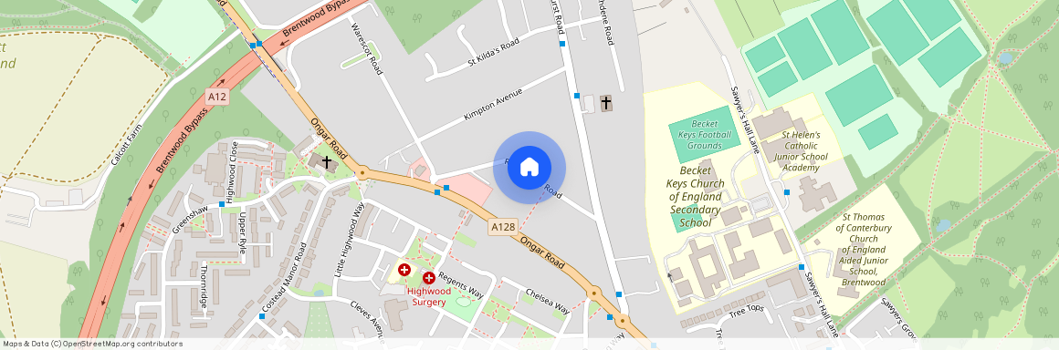 Robin Hood Road, Brentwood