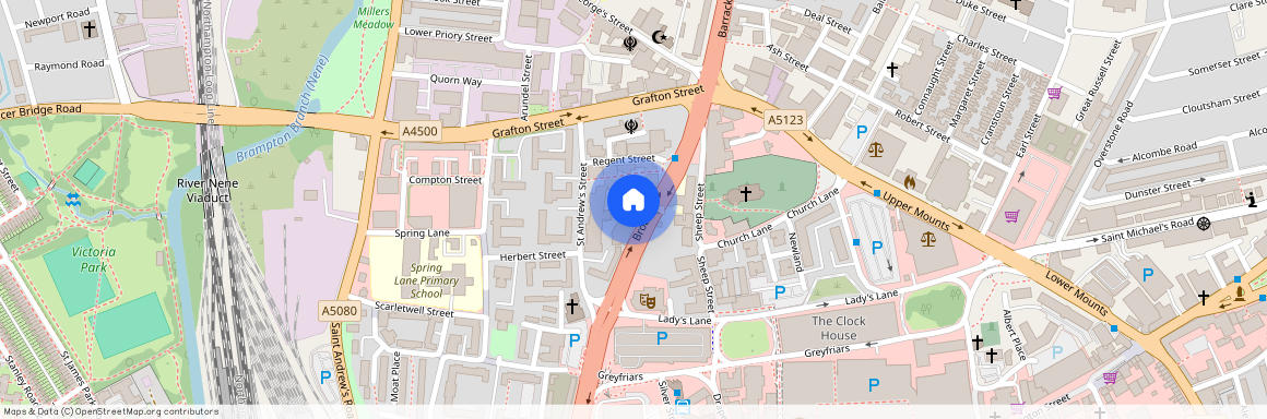 Alpha House, Broad Street, Northampton, NN1 2HQ., Northampton .
