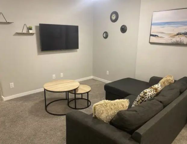 COZY 2 BEDROOM BASEMENT FULL LEGAL SUITE IN LIVINGSTON FOR RENT | 45 Lucas Grove Northwest, Calgary - Photo 1