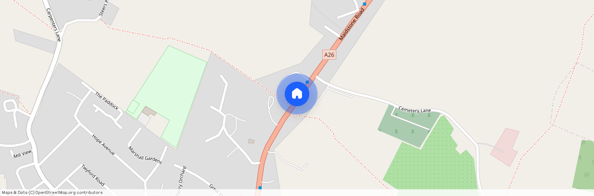 Maidstone Road, Hadlow, Tonbridge, Kent, TN11