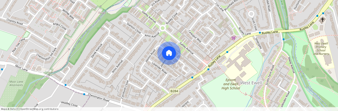 Jasmin Rd, Epsom KT19 9EA, UK