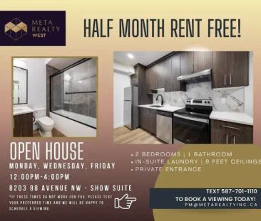 HALF MONTH FREE! New 2-Bed, 1 Bath, Basement Suite Near King Edward... - Photo 1