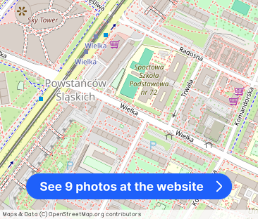 42m2, 2-Osobne Pokoje z Osobną Kuchnią w Centrum Blisko UE i Sky Tower - Photo 1