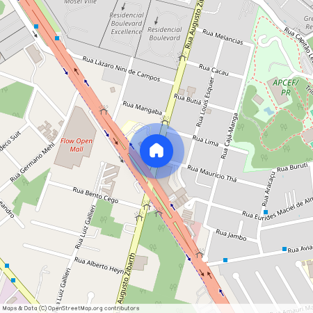 Rua Augusto Zibarth, Uberaba, Curitiba, PR, 81560360