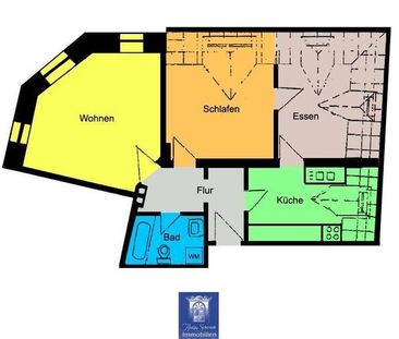 Individuelle Wohnung zum WohlfÃ¼hlen in der Mansarde! - Foto 1