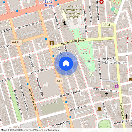 Dorset Street, Marylebone, W1U