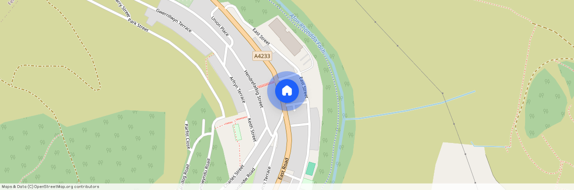 East Court, 170/171 East Road, Tylorstown