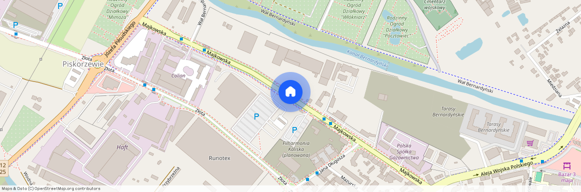 ul. Majkowska, Piskorzewie, Kalisz, wielkopolskie