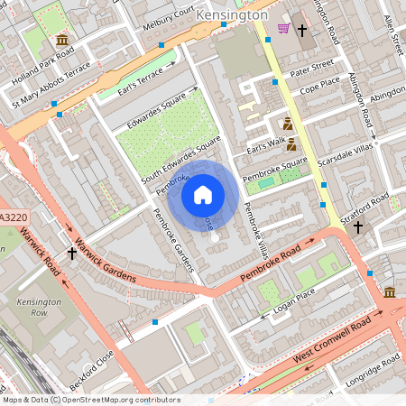 Pembroke Gardens Close London W8