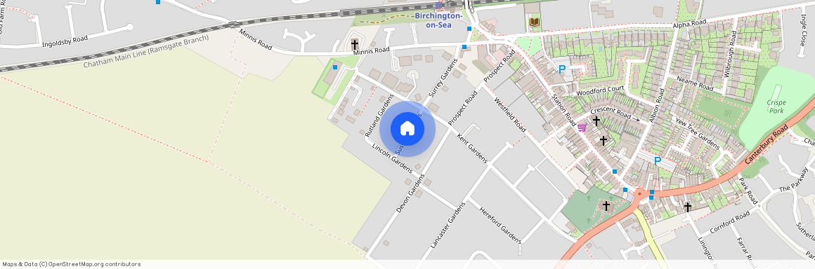 Sussex Gardens, Birchington, CT7