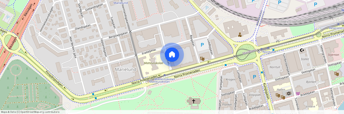 Tjustgatan 4 B, Centrum Norr