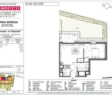 Appartement T2 à louer Pont Pean - 40 m² - Photo 2