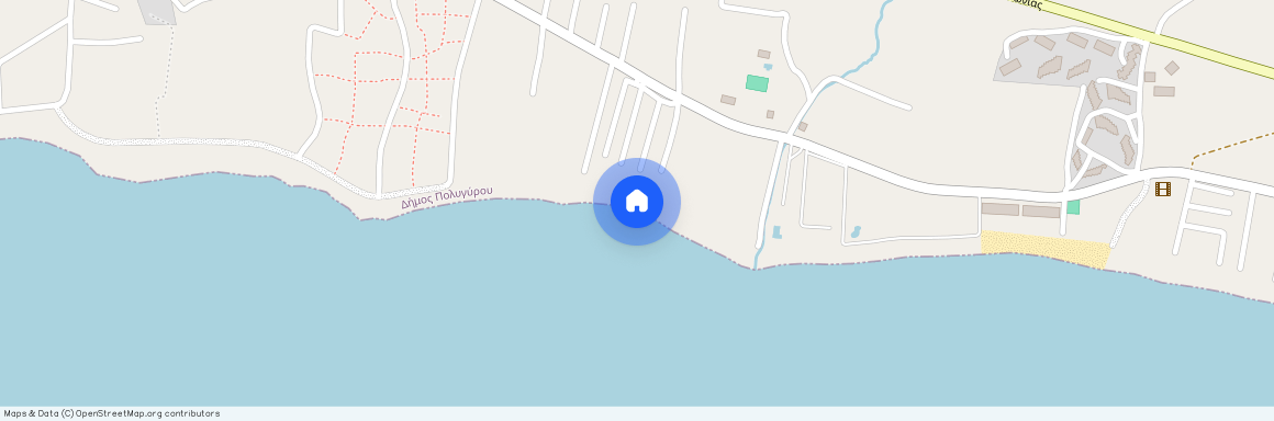 Επαρχιακή Οδός Λιμένος-Γερακινής 63100, Παραλία Καλυβίων (Πολύγυρος)