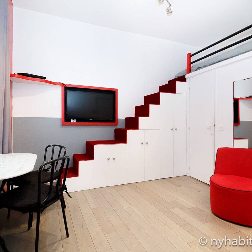 Logement à Paris, Location meublée - Studio T1 - Saint Michel, Quartier Latin - Panthéon (PA-2640) - Photo 1