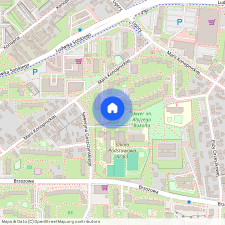 ul. Marii Konopnickiej, Szwederowo, Bydgoszcz, kujawsko-pomorskie
