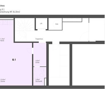 Moderne 1-Zimmerwohnung beim Claraplatz - Foto 4