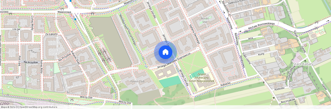 ul. Jerzego Zaruby 9, Kabaty, Ursynów, Warszawa, mazowieckie