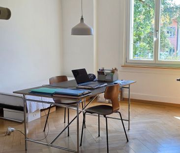 Charmante 3 Zimmerwohnung mit Schwedenofen im Marzili - Foto 3