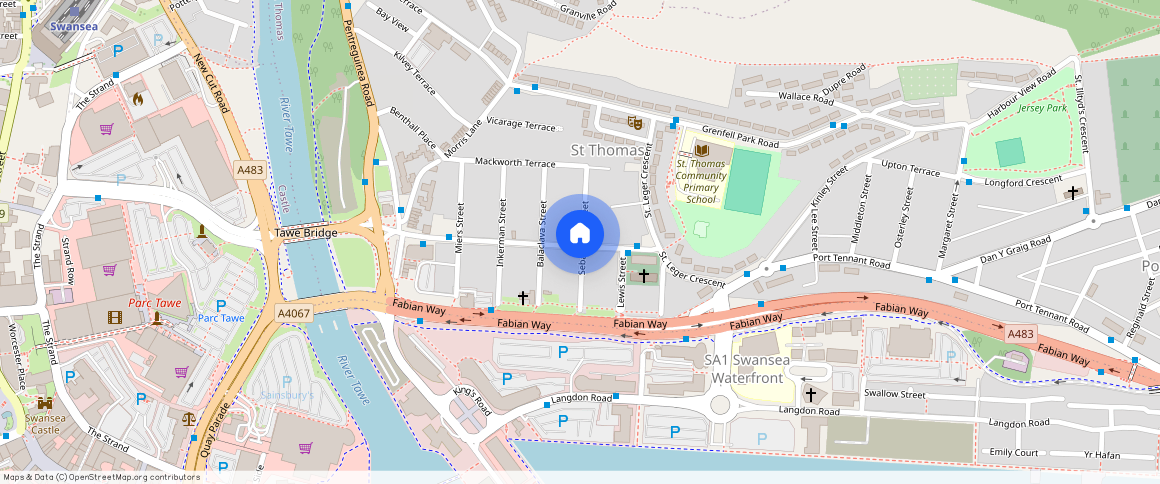 Sebastopol Street, St. Thomas, Swansea, SA1