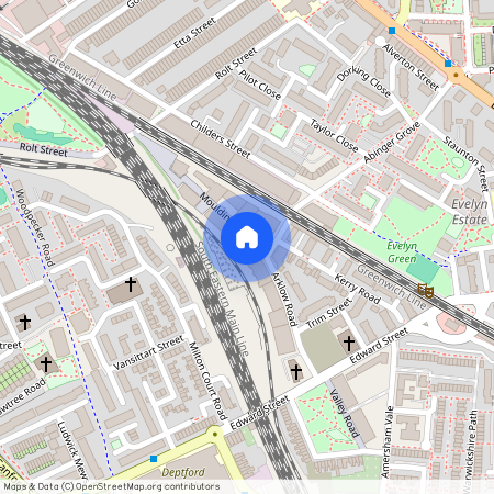 Moulding Lane, Deptford, London, SE14