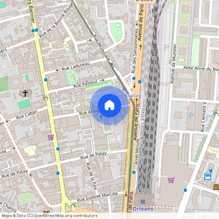 7 Rue Antigna, Orléans France