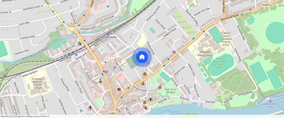 Oak Lane, Twickenham, TW1