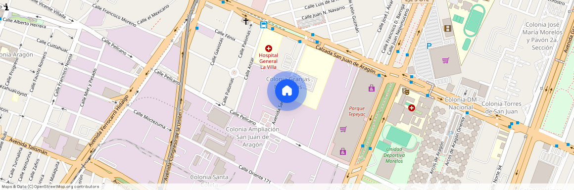 Calzada San Juan de Aragon, 439 - H 402, DM Nacional, Gustavo A. Madero, Ciudad De México, 07450