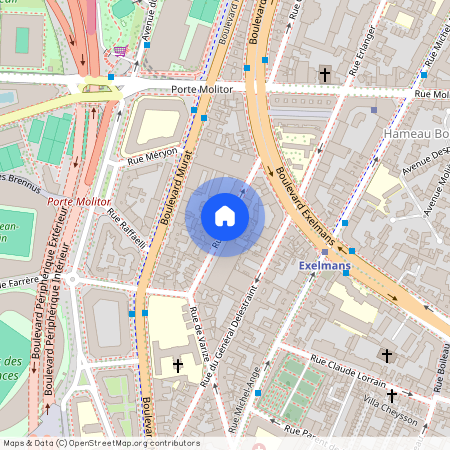 Paris XVIe - rue de Civry