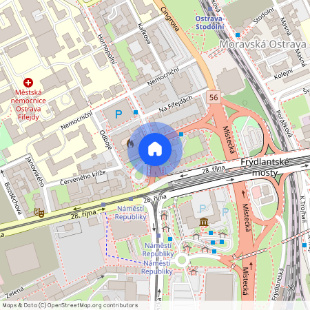náměstí Republiky, Ostrava - Moravská Ostrava
