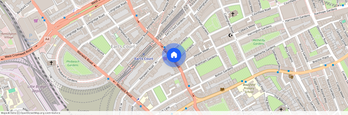 York Mansions, 215 Earls Court Road, Earl's Court, SW5