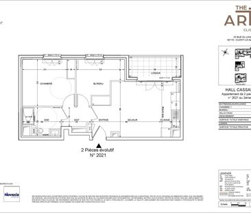 location Appartement T2 DE 49.41m² À CLICHY - Photo 1