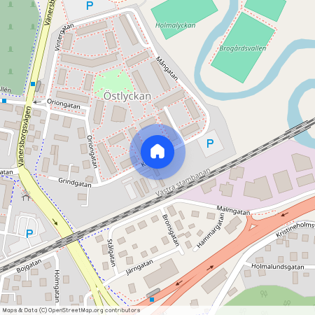 Kometgatan, Alingsås