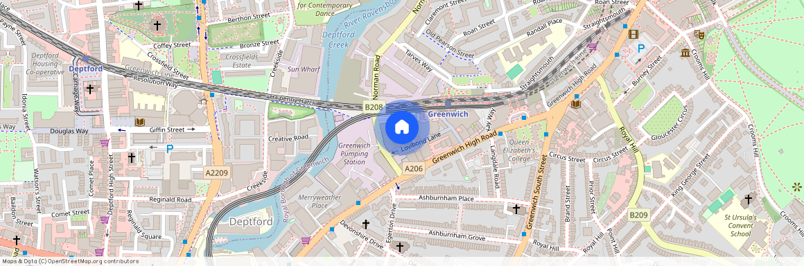 John Donne Way, Greenwich