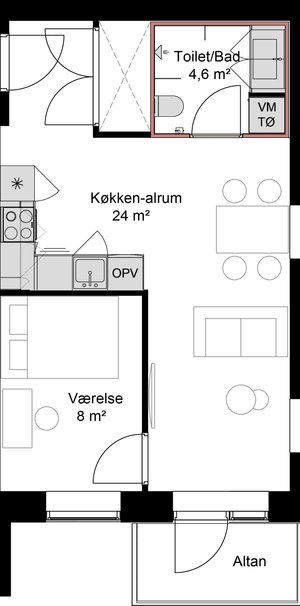 Jarlsberggade 3A, 6 lejl. 6 - Foto 1