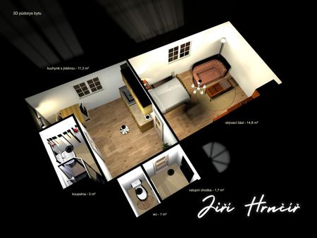 Pronájem bytu 1+1 34 m² - Photo 4