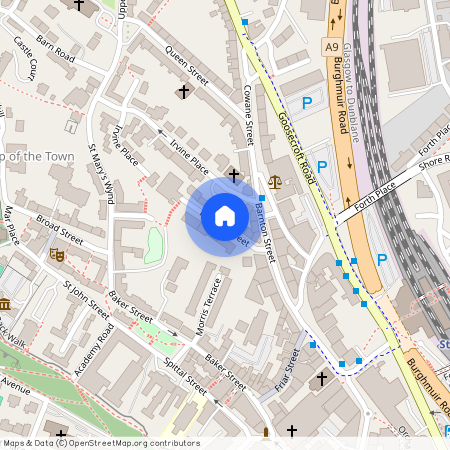 Princes Street, Stirling Town, Stirling, FK8