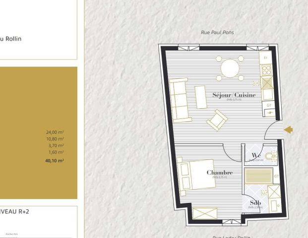 location Appartement T2 DE 40.1m² À AGEN - Photo 1