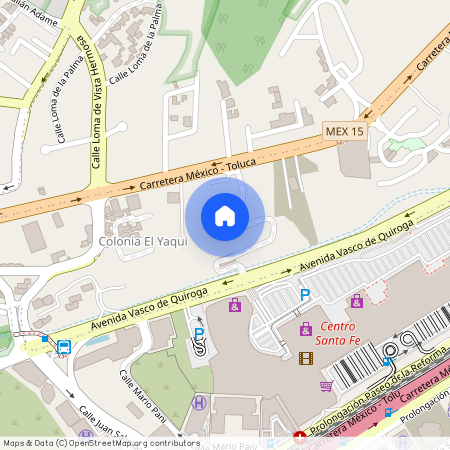 Se departamento Boulevard Reforma, Colonia Santa Fe Cuajimalpa, C.P. 05348, Df / Cdmx