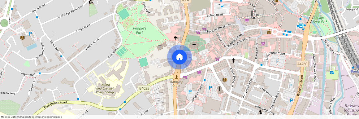 Horsefair, OX16 0TB, Banbury