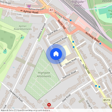 Gaskell Road, Highgate, London, N6